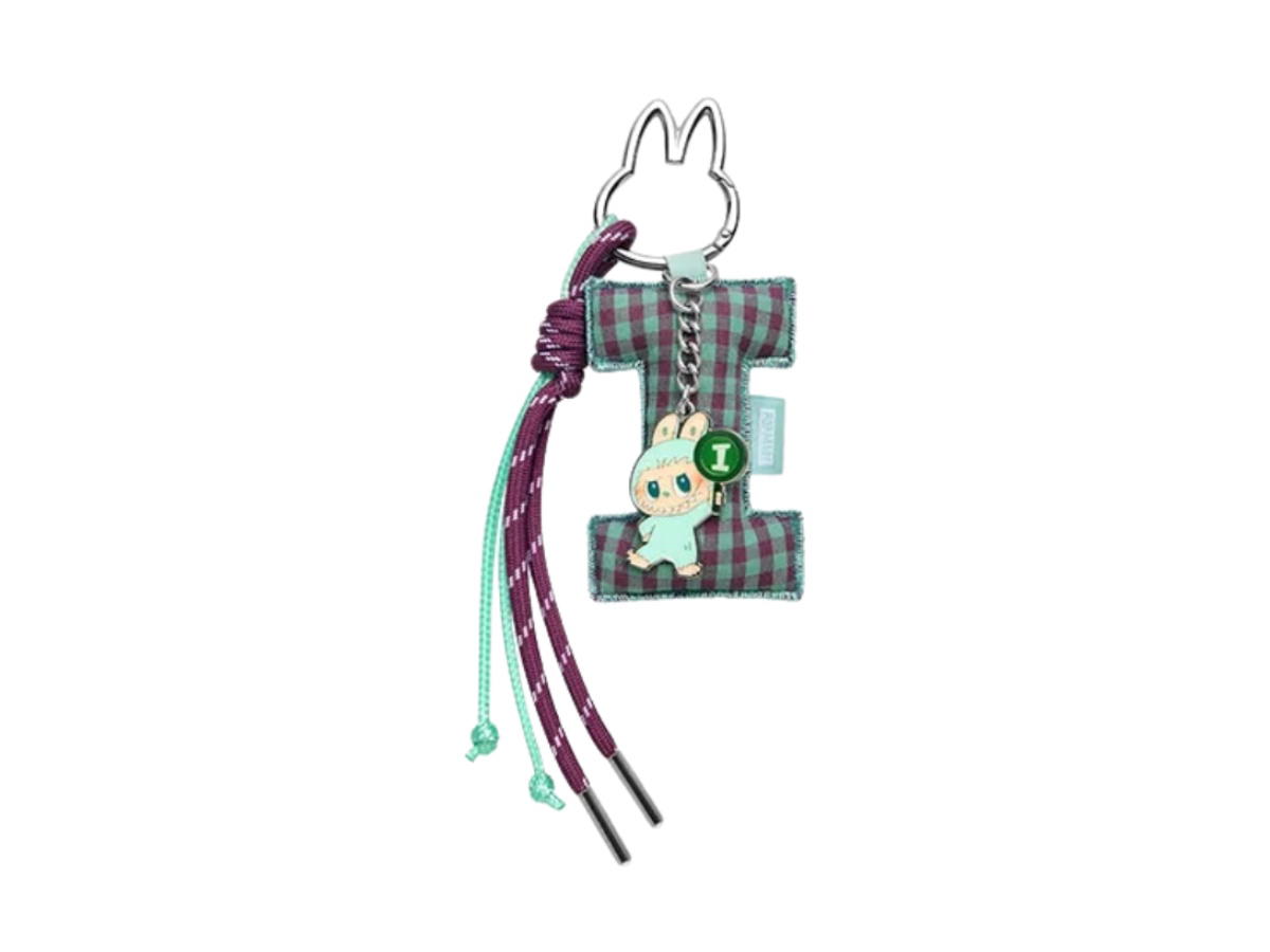 Pop Mart (เช็คการ์ด) Pop Mart Labubu I The Monsters Pin For Love Series- Letter Pendant Blind Box (A-M)