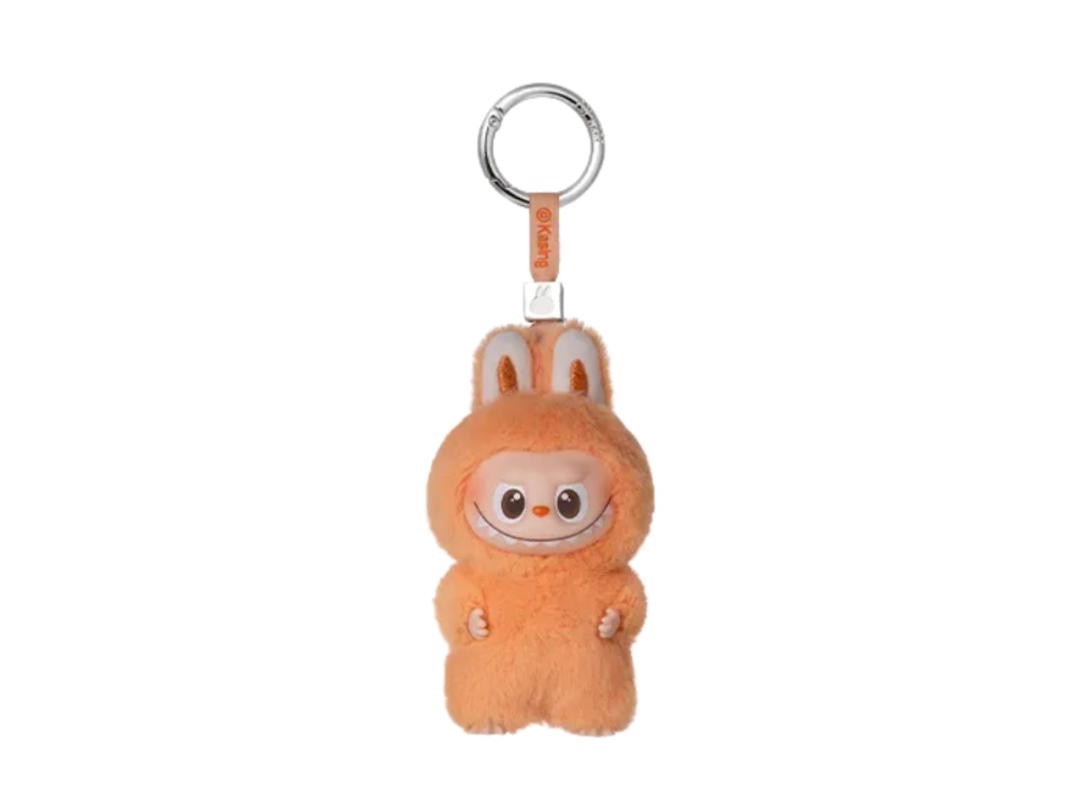 Pop Mart (เช็คการ์ด) Pop Mart Labubu J The Monster Pin For Love Series - Vinyl Plush Pendant Blind Box (A-M)