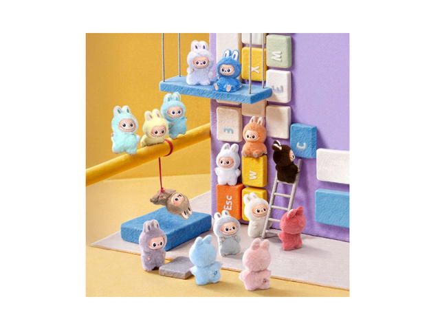 Pop Mart (เช็คการ์ด) Pop Mart Labubu J The Monster Pin For Love Series - Vinyl Plush Pendant Blind Box (A-M) - view 3