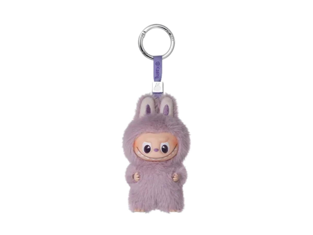Pop Mart (เช็คการ์ด) Pop Mart Labubu M The Monster Pin For Love Series - Vinyl Plush Pendant Blind Box (A-M)