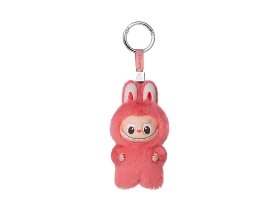 Pop Mart (เช็คการ์ด) Pop Mart Labubu N The Monsters Pin For Love Series-Vinyl Plush Pendant Blind Box (N-Z)
