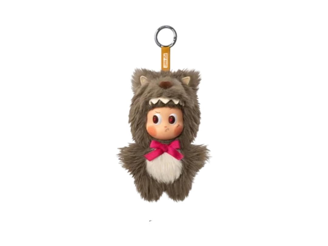 Pop Mart (เช็คการ์ด) Pop Mart Loyal Wolfy Twinkle Twinkle Farm Tales Series-Vinyl Plush Pendant Blind Box