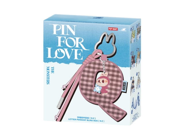 Pop Mart (เช็คการ์ด) Pop Mart Labubu ! (Secret Edition) The Monsters Pin For Love Series- Letter Pendant Blind Box (N-Z) - view 2
