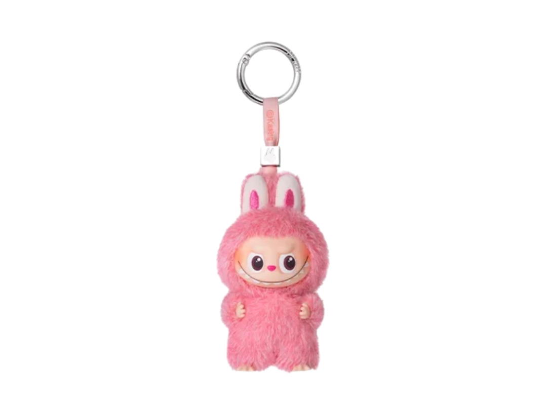 Pop Mart (เช็คการ์ด) Pop Mart Labubu (Secret Edition) The Monster Pin For Love Series - Vinyl Plush Pendant Blind Box (A-M)