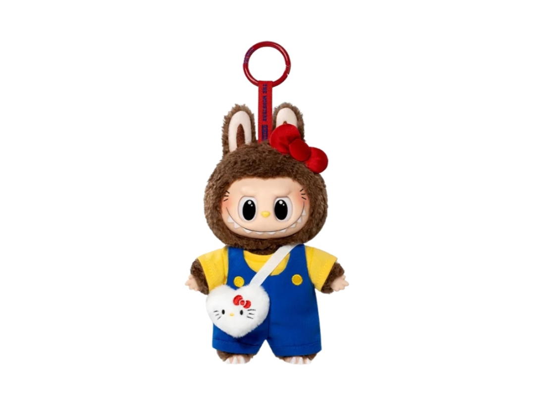 Pop Mart (เช็คการ์ด) Pop Mart Labubu The Monsters X Sanrio - Classic Hello Kitty (Secret Edition) The Monsters X Hello Kitty And Friends Series-vinyl Plush Pendant Blind Box