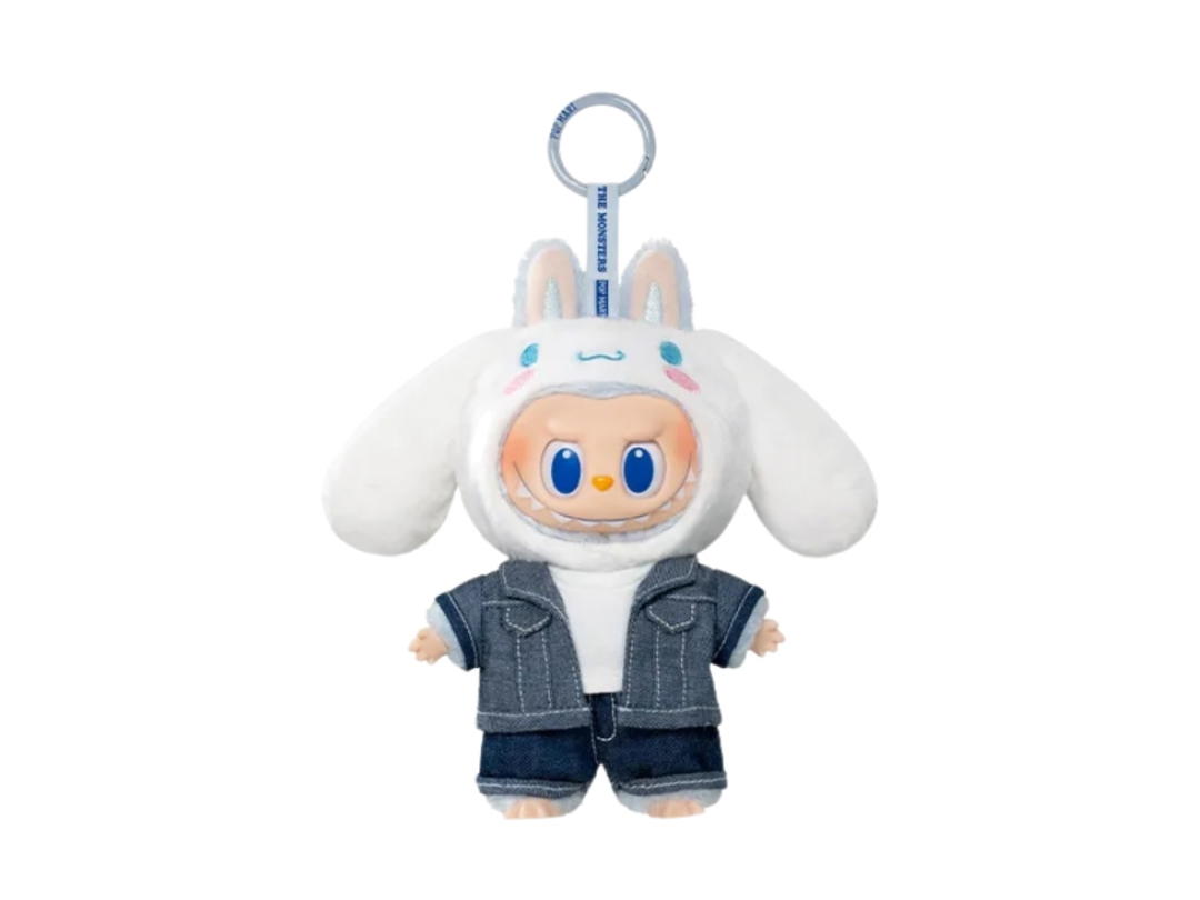 Pop Mart (เช็คการ์ด) Pop Mart Labubu The Monsters X Sanrio - Cinnamoroll The Monsters X Hello Kitty And Friends Series-vinyl Plush Pendant Blind Box