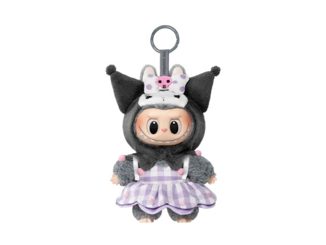 Pop Mart (เช็คการ์ด) Pop Mart Labubu The Monsters X Sanrio - Kuromi The Monsters X Hello Kitty And Friends Series-vinyl Plush Pendant Blind Box - view 1