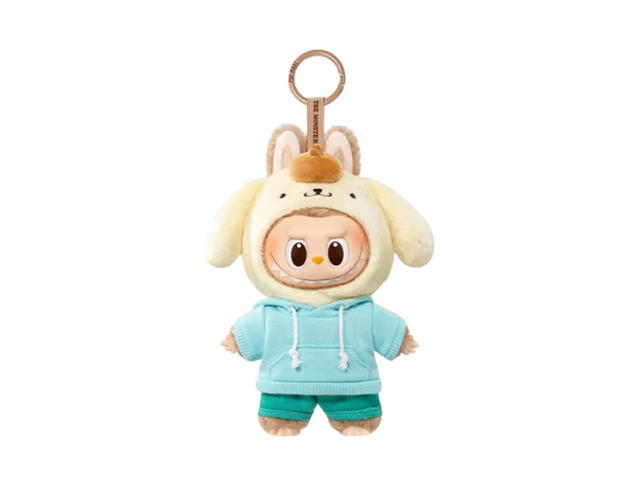 Pop Mart (เช็คการ์ด) Pop Mart Labubu The Monsters X Sanrio - Pompompurin The Monsters X Hello Kitty And Friends Series-vinyl Plush Pendant Blind Box - view 1