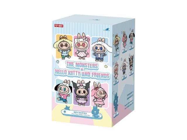 Pop Mart (เช็คการ์ด) Pop Mart Labubu The Monsters X Sanrio - Pompompurin The Monsters X Hello Kitty And Friends Series-vinyl Plush Pendant Blind Box - view 2