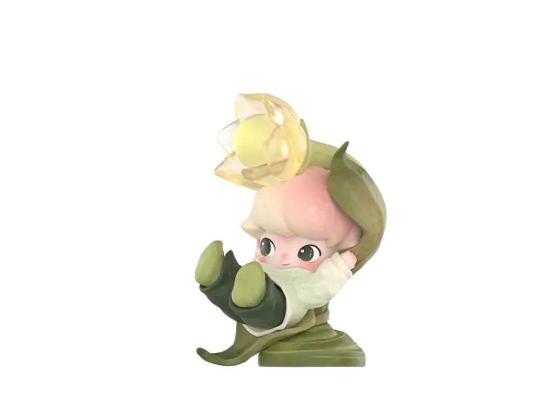 Pop Mart (เช็คการ์ด) Pop Mart Light Up Spring (Secret Edition) DIMOO Moments in Bloom Series Figures
