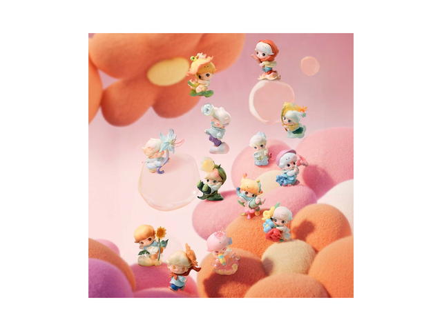 Pop Mart (เช็คการ์ด) Pop Mart Light Up Spring (Secret Edition) DIMOO Moments in Bloom Series Figures - view 3