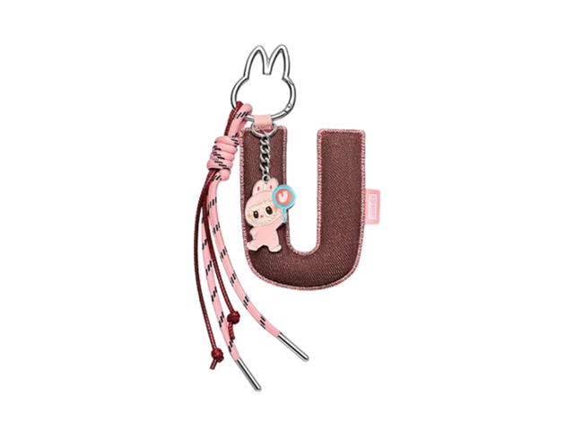 Pop Mart (เช็คการ์ด) Pop Mart Labubu U The Monsters Pin For Love Series- Letter Pendant Blind Box (N-Z) - view 1