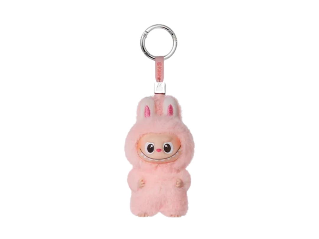 Pop Mart (เช็คการ์ด) Pop Mart Labubu U The Monsters Pin For Love Series-Vinyl Plush Pendant Blind Box (N-Z)