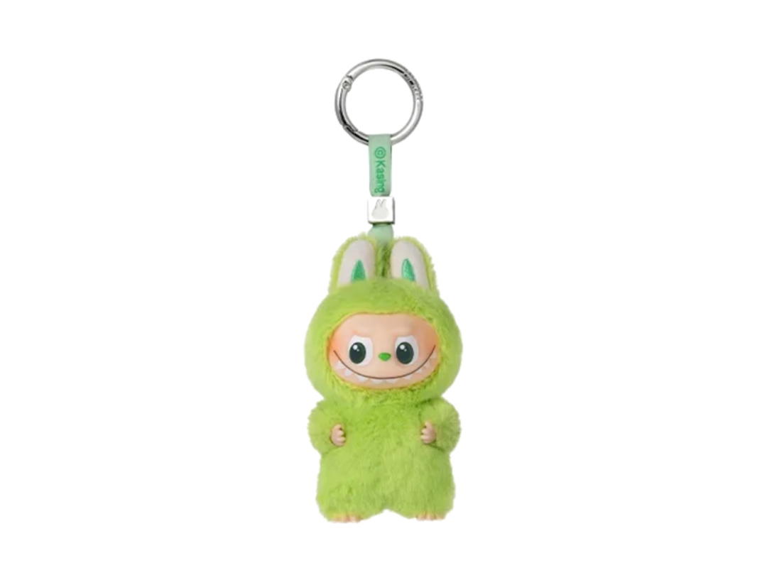 Pop Mart (เช็คการ์ด) Pop Mart Labubu V The Monsters Pin For Love Series-Vinyl Plush Pendant Blind Box (N-Z)