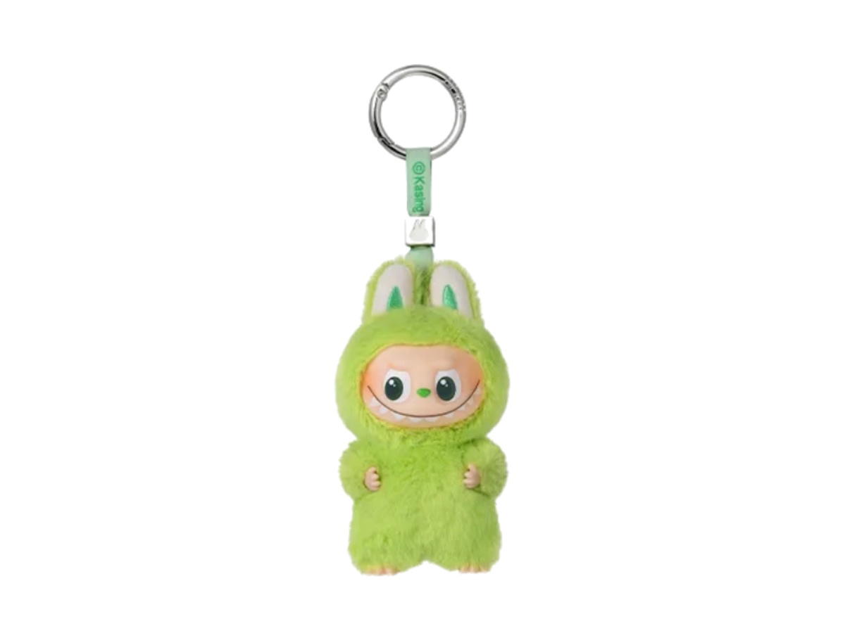 Pop Mart (เช็คการ์ด) Pop Mart Labubu V The Monsters Pin For Love Series-Vinyl Plush Pendant Blind Box (N-Z)