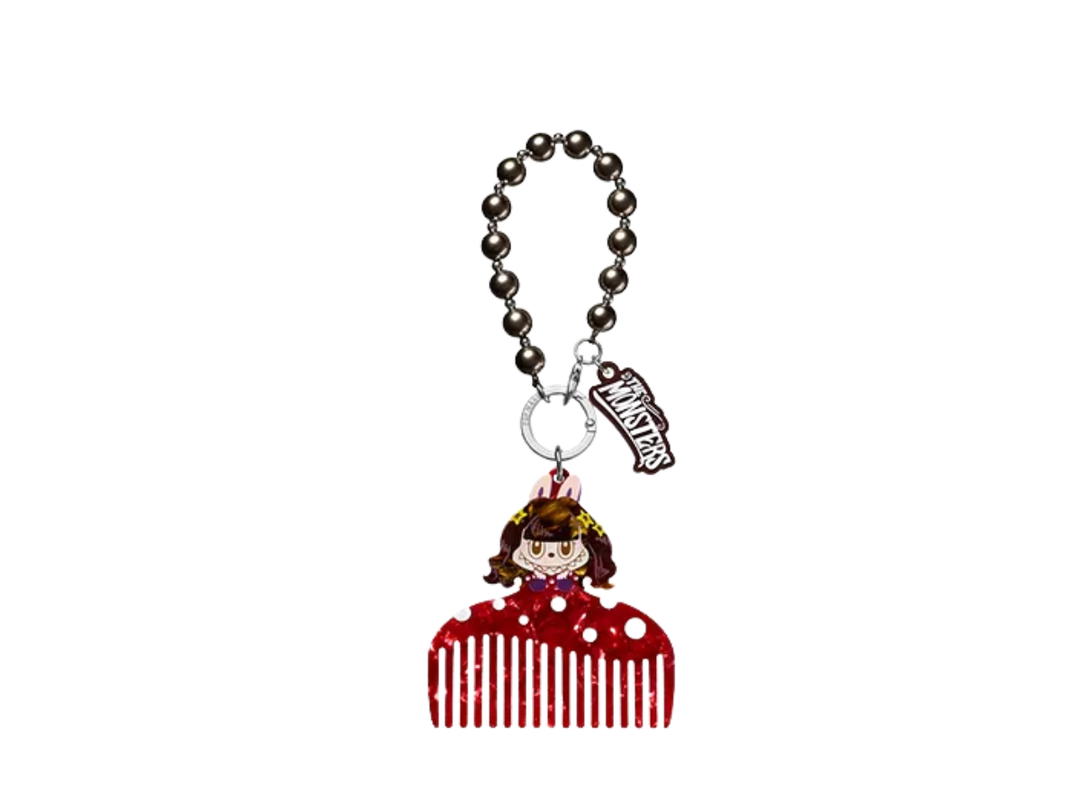 Pop Mart (เช็คการ์ด) Pop Mart Loose Waves The Monsters Hair Salon Series Pendant Blind Box
