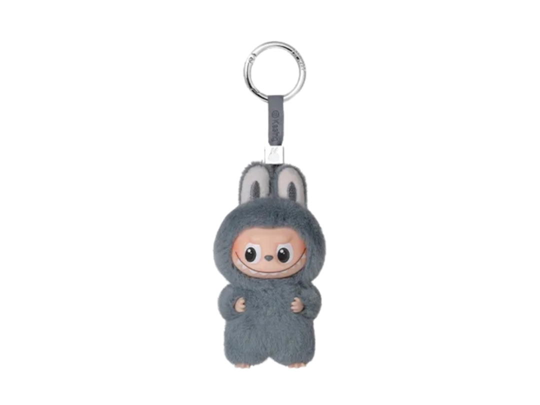 Pop Mart (เช็คการ์ด) Pop Mart Labubu W The Monsters Pin For Love Series-Vinyl Plush Pendant Blind Box (N-Z)