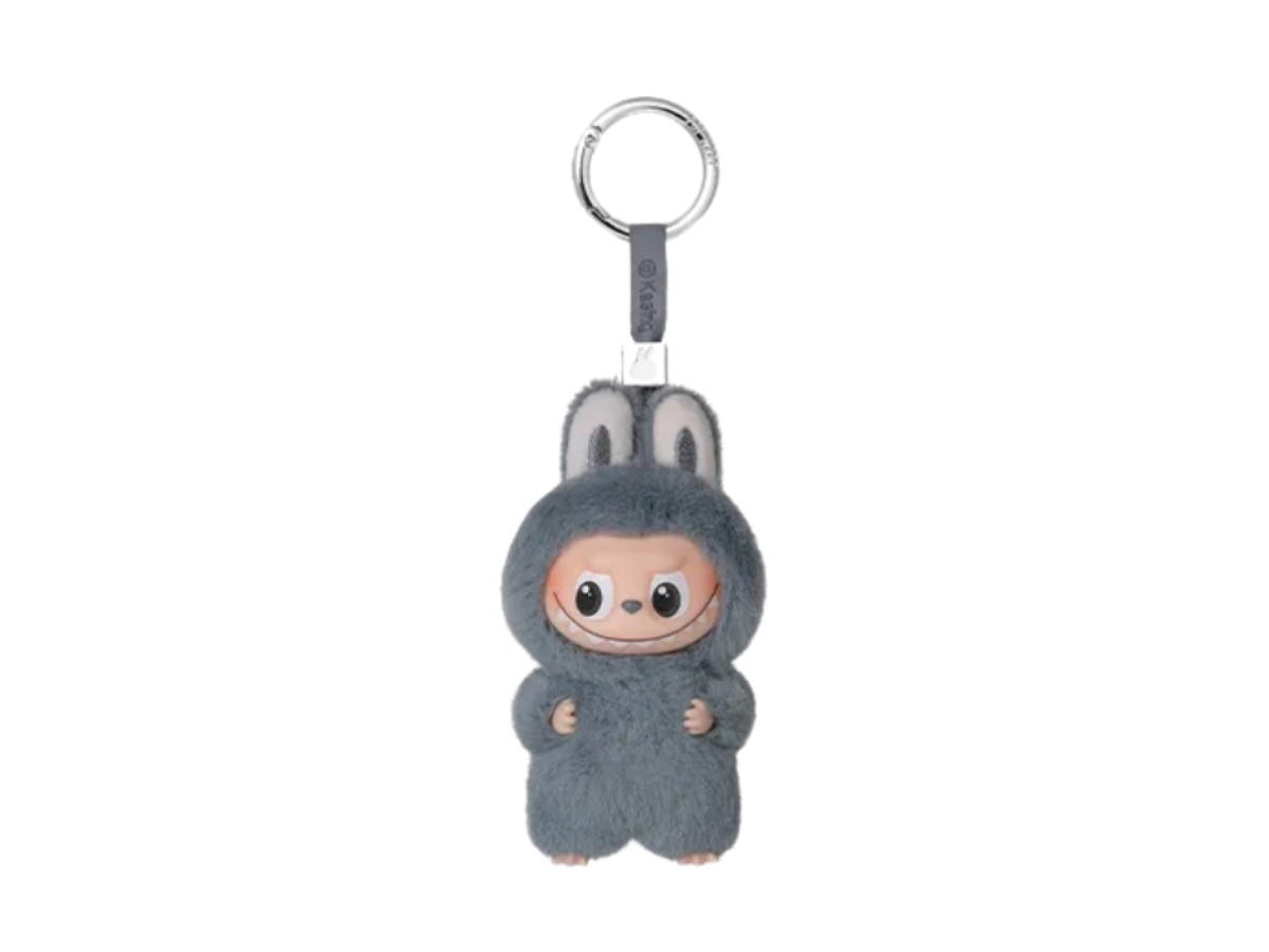Pop Mart (เช็คการ์ด) Pop Mart Labubu W The Monsters Pin For Love Series-Vinyl Plush Pendant Blind Box (N-Z)