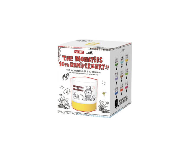 Pop Mart (เช็คการ์ด) Pop Mart Monsters by Monsters (Secret Edition) The Monsters 10th Anniversary Series-Mini Cup - view 2