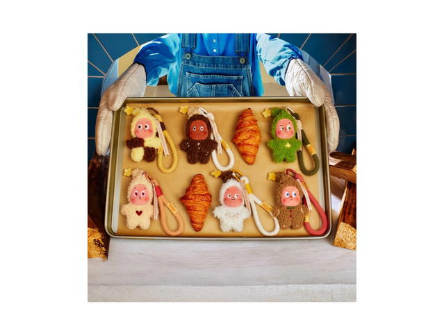 Pop Mart (เช็คการ์ด) Pop Mart Matcha Crisp Twinkle Twinkle Savor the Moment Series-Fresh-Baked Mini Cookies Plush Pendant Blind Box - view 3