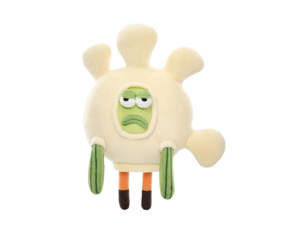 Pop Mart (เช็คการ์ด) Pop Mart Mascot Fish Residents of Bikini Bottom-Whimsical Plush Part2