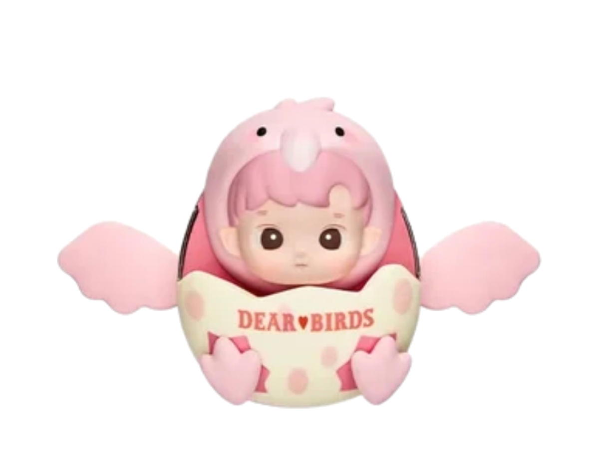 Pop Mart (เช็คการ์ด) Pop Mart Make Me Blush Dear Birds Series Car Fragrance Blind Box
