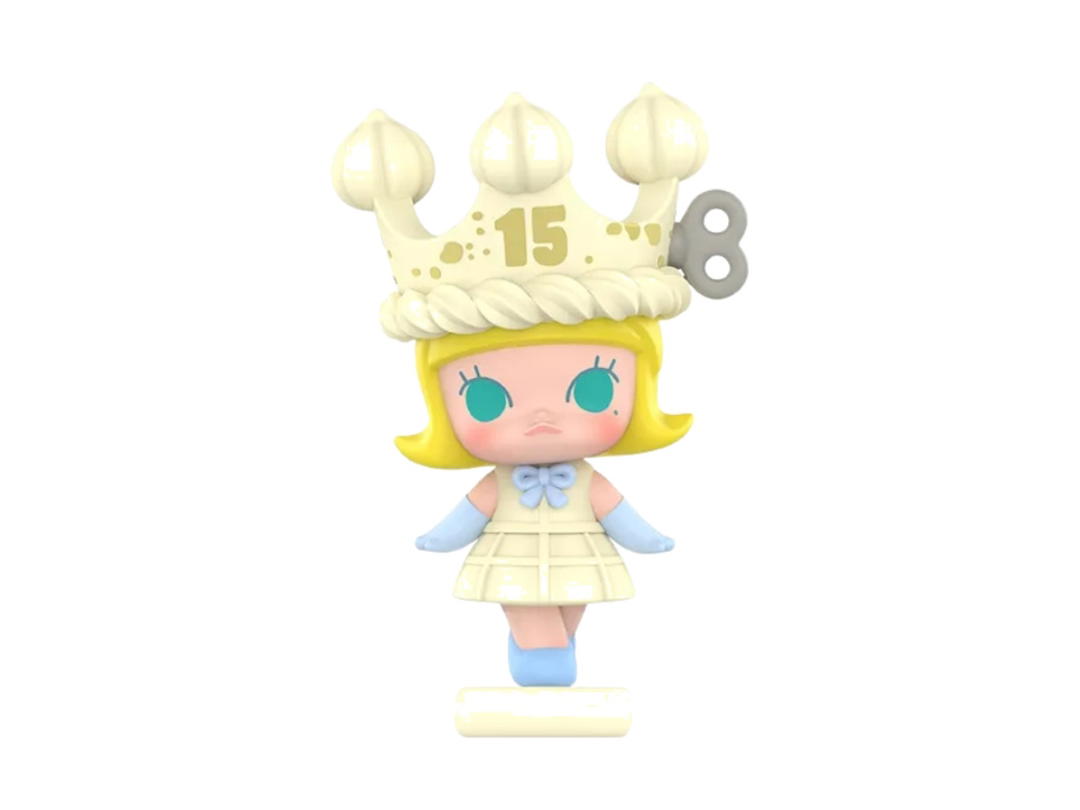Pop Mart (เช็คการ์ด) Pop Mart MOLLY Music Box (Secret Edition) Pop Bean Celebrate This Moment Series（1pc Per Pack)