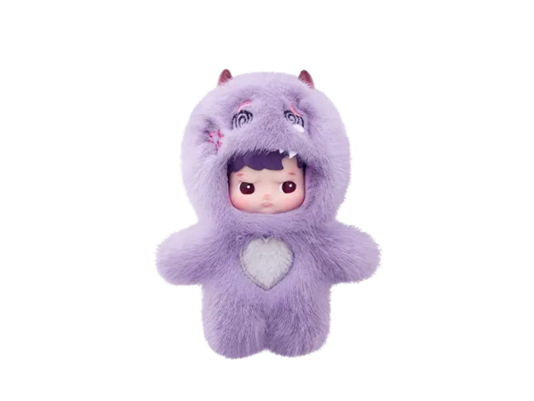 Pop Mart (เช็คการ์ด) Pop Mart Mood Monster HACIPUPU Enchanted Realm Tales Series MINI Action Figure
