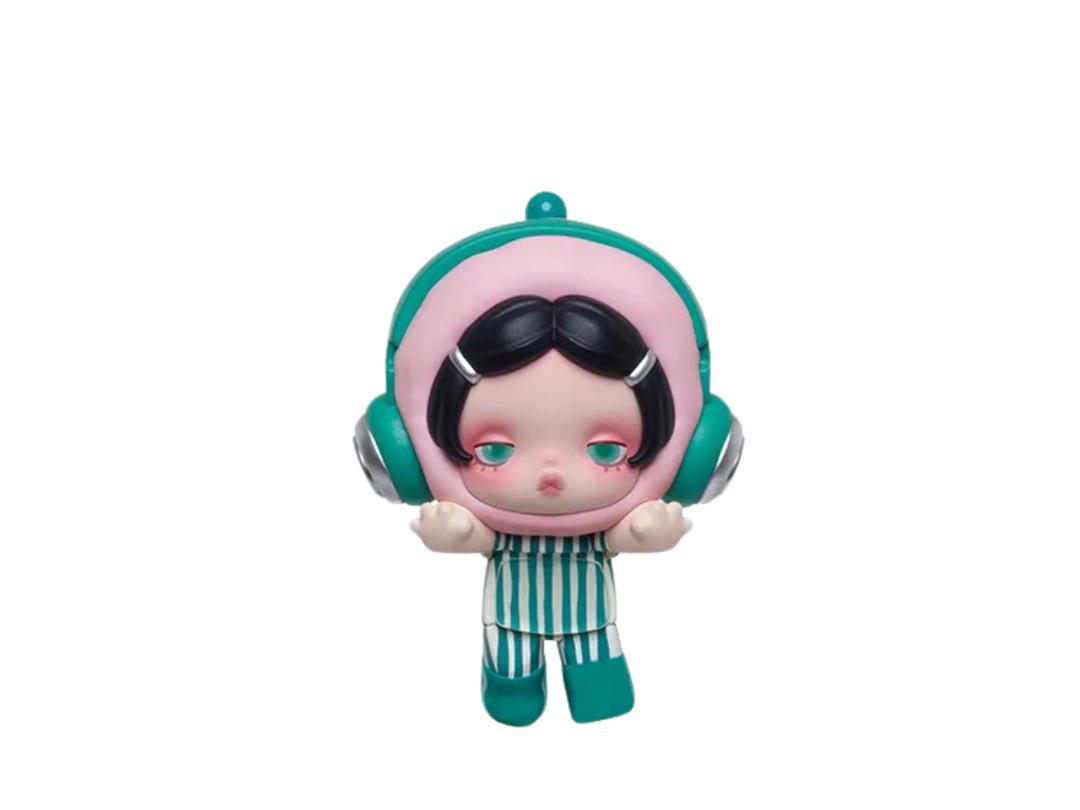 Pop Mart (เช็คการ์ด) Pop Mart Mute Mode POP ATTACH SKULLPANDA Off Mode Series
