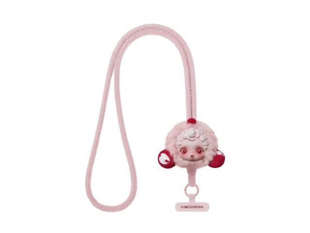 Pop Mart (เช็คการ์ด) Pop Mart Moldy Muffin Skullpanda You Found Me！ Series Phone Lanyard - view 1