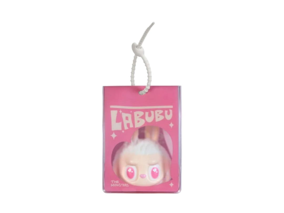Pop Mart (เช็คการ์ด) Pop Mart Mircowave Oven Labubu (Secret Edition) The Monsters Wacky Mart Series-Pinch Pendant Blind Box