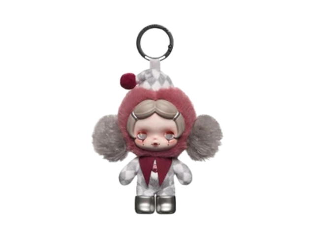 Pop Mart (เช็คการ์ด) Pop Mart Mask Off Skullpanda Off Mode Series Plush Doll Pendant - view 1