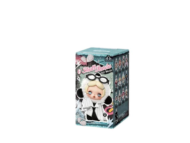 Pop Mart (เช็คการ์ด) Pop Mart Mask Off Skullpanda Off Mode Series Plush Doll Pendant - view 2