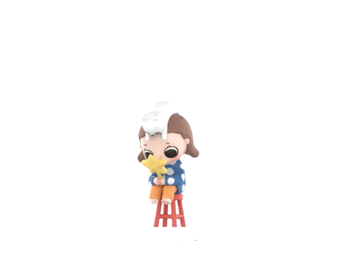 Pop Mart (เช็คการ์ด) Pop Mart Mirrorlight Star Nyota We Are All Stars Series Figures