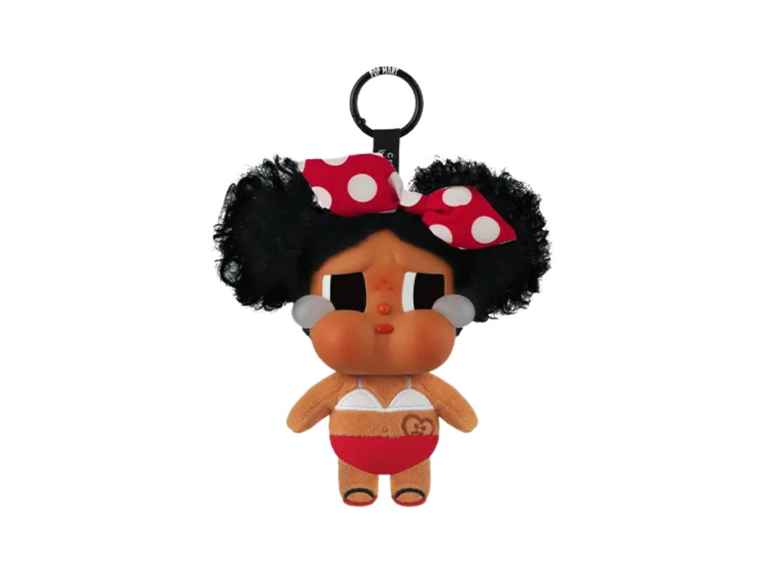 Pop Mart (เช็คการ์ด) Pop Mart My Summer Vibe Crybaby Vacation Mode On Series-Vinyl Plush Pendant Blind Box