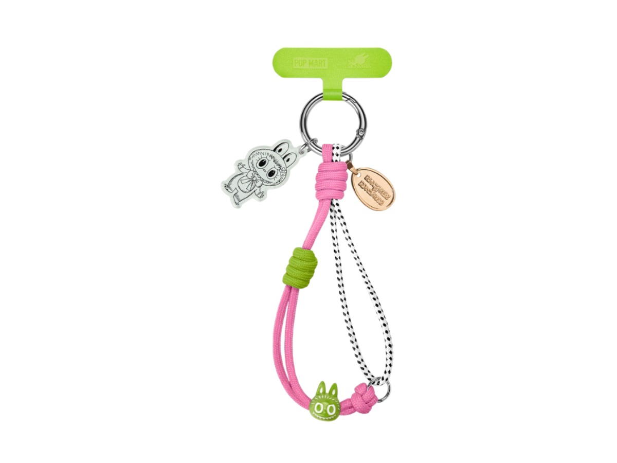 Pop Mart (เช็คการ์ด) Pop Mart Mokoko The Monsters 10th Anniversary Series-Phone Charm