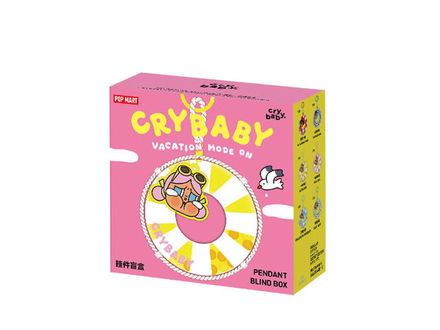 Pop Mart (เช็คการ์ด) Pop Mart Merbaby Tears (Secret Edition) Crybaby Vacation Mode On Series-Pendant Blind Box - view 2