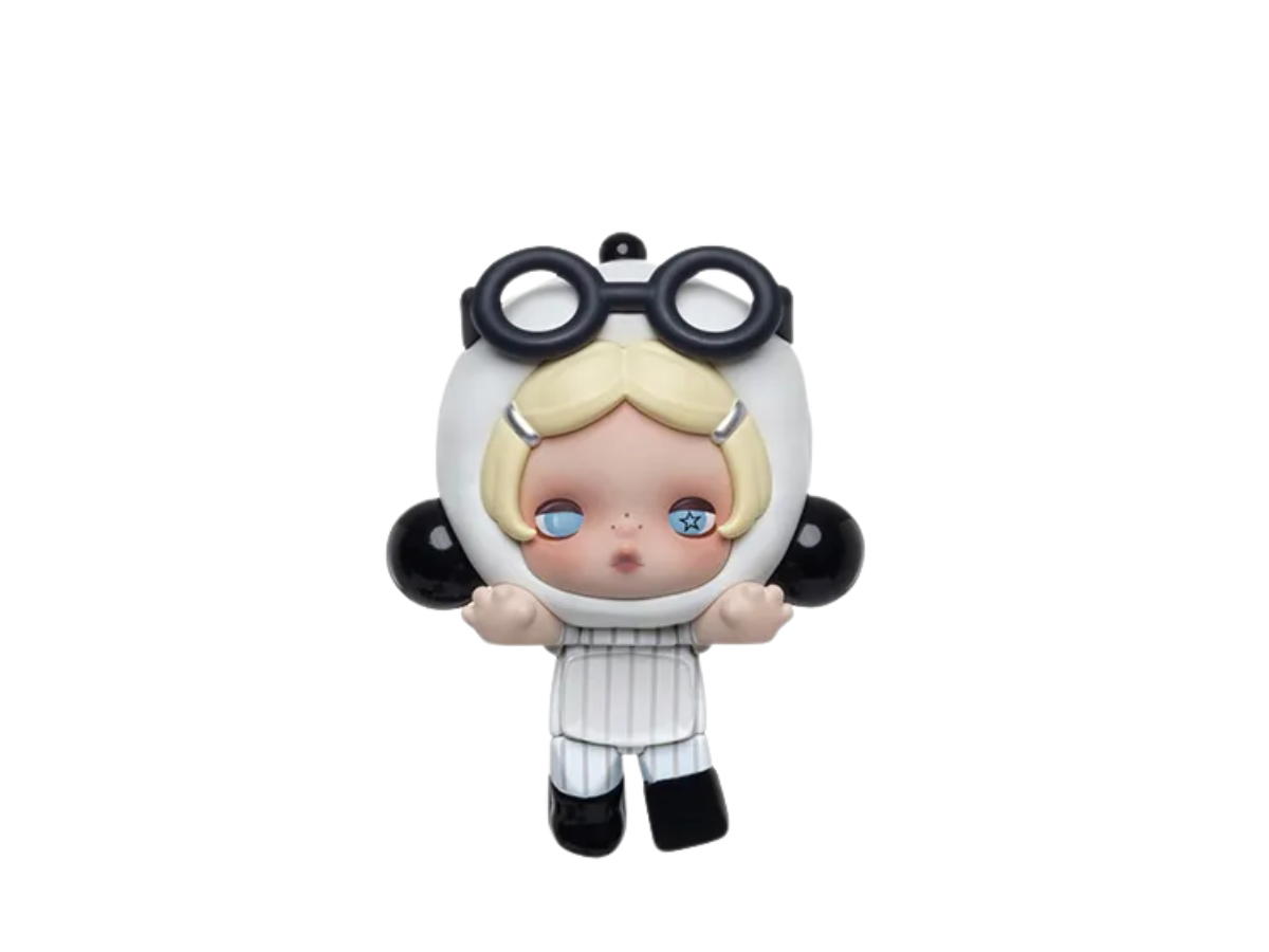 Pop Mart (เช็คการ์ด) Pop Mart No Adulting POP ATTACH SKULLPANDA Off Mode Series