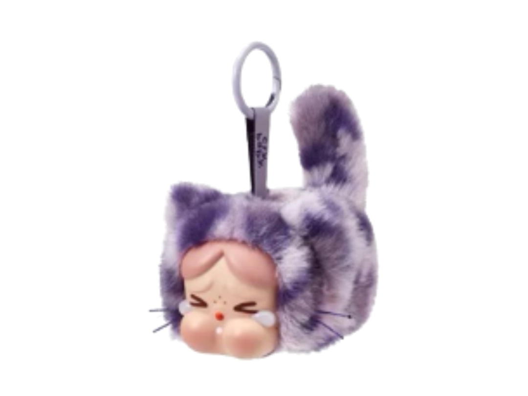 Pop Mart (เช็คการ์ด) Pop Mart Neon Cutie (Crybaby Wild But Cutie Series Vinyl Plush Pendant Blind Box)