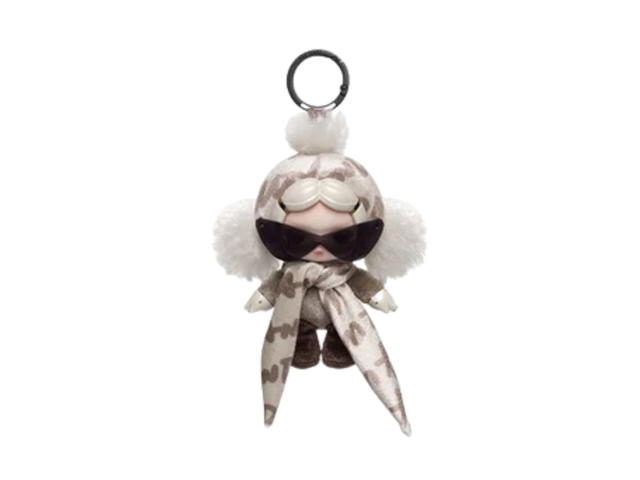 Pop Mart (เช็คการ์ด) Pop Mart Not Now Skullpanda Off Mode Series Plush Doll Pendant - view 1