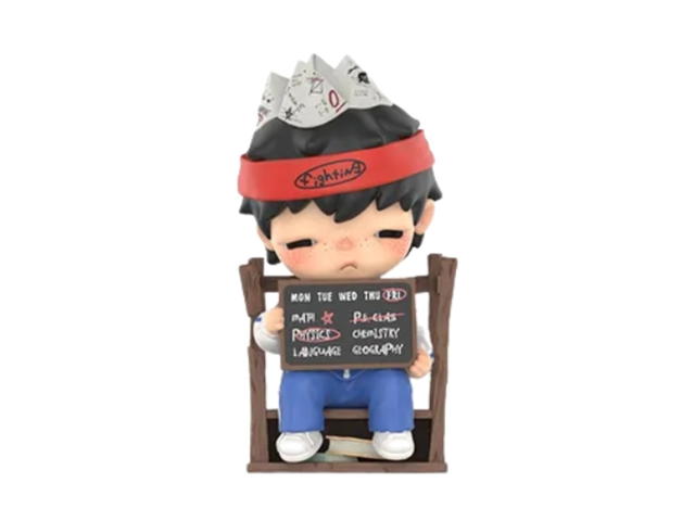 Pop Mart (เช็คการ์ด) Pop Mart Overload Hirono Tamed Wildgrass Series Figures - view 1