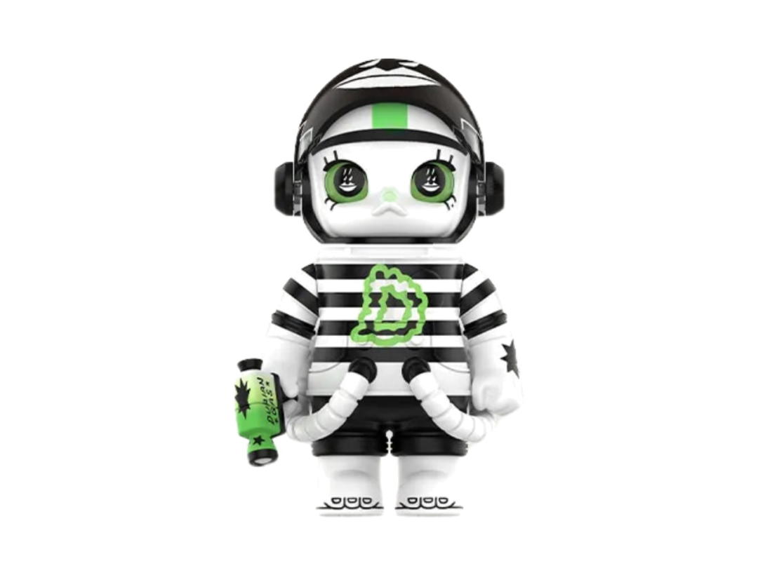 Pop Mart (เช็คการ์ด) Pop Mart Durian Man (Basic) Mega Space Molly 100% Series4