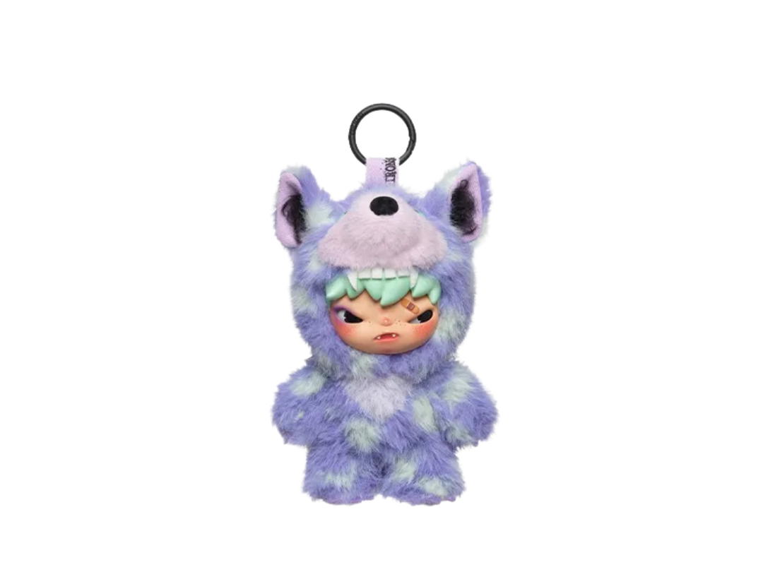 Pop Mart (เช็คการ์ด) Pop Mart Off Script Hirono After Dark Series Plush Doll Pendant