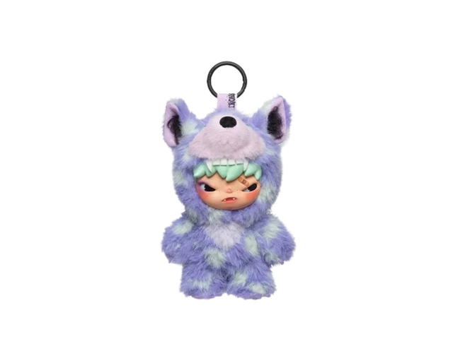 Pop Mart (เช็คการ์ด) Pop Mart Off Script Hirono After Dark Series Plush Doll Pendant - view 1