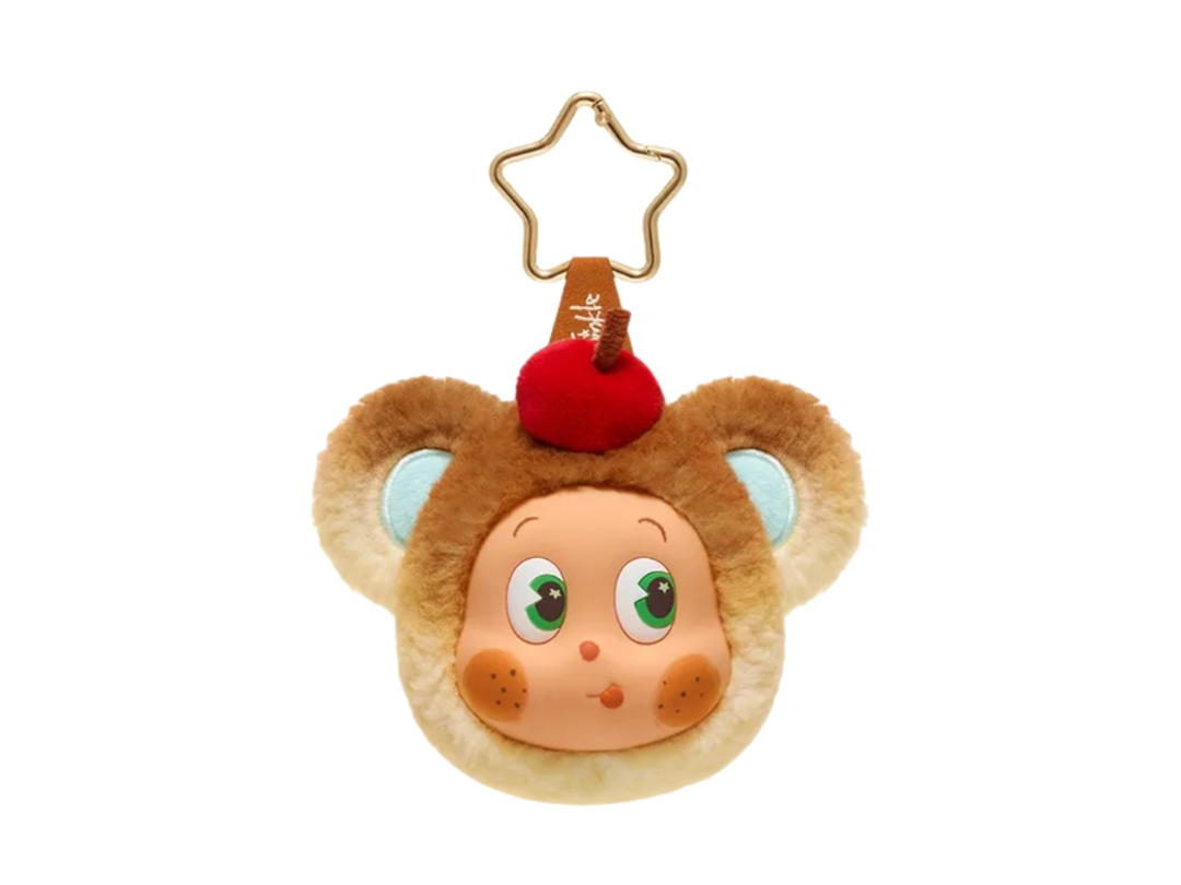 Pop Mart (เช็คการ์ด) Pop Mart Pudding Bear (Secret Edition) Twinkle Twinkle Savor the Moment Series-Earphone Case Blind Box