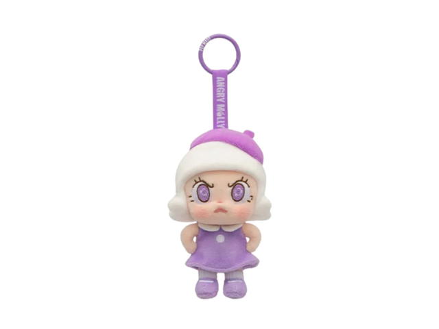 Pop Mart (เช็คการ์ด) Pop Mart Purple Fire Angry Molly Angry Energy Series Plush Pendant - view 1