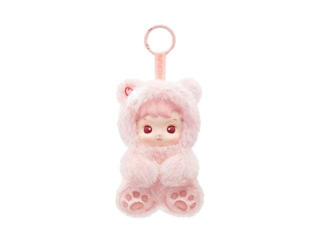 Pop Mart (เช็คการ์ด) Pop Mart Peach Flavor Hacipupu Gummy Bear Series-Vinyl Plush Pendant Blind Box Single Box - view 1