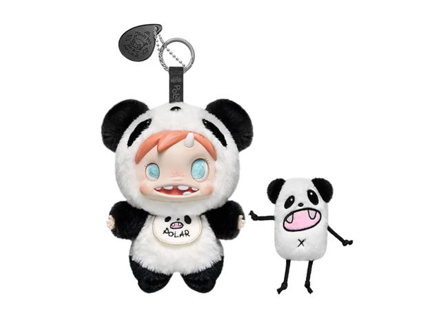 Pop Mart (เช็คการ์ด) Pop Mart Pooda Pooda (Secret Edition-A) Polar-Monster Baby Collection Series Plush Pendant Ver.1 - view 1