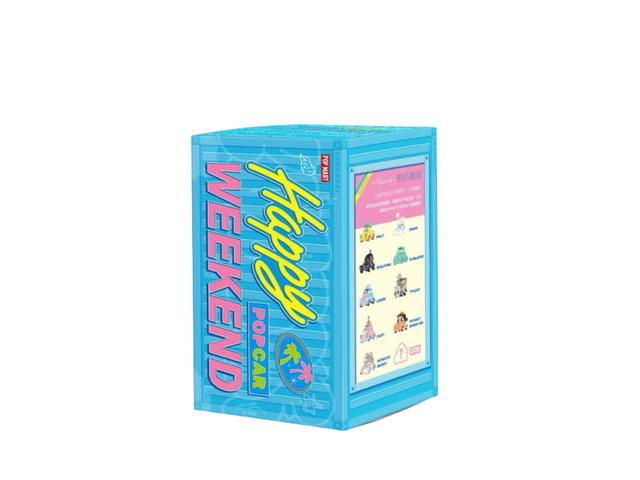 Pop Mart (เช็คการ์ด) Pop Mart Pucky - Popcar Happy Weekend Series Blind Box - view 2