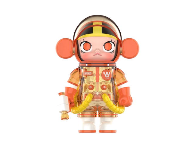 Pop Mart (เช็คการ์ด) Pop Mart Orange Juice (Regular) Mega Space Molly 100% Series4 - view 1